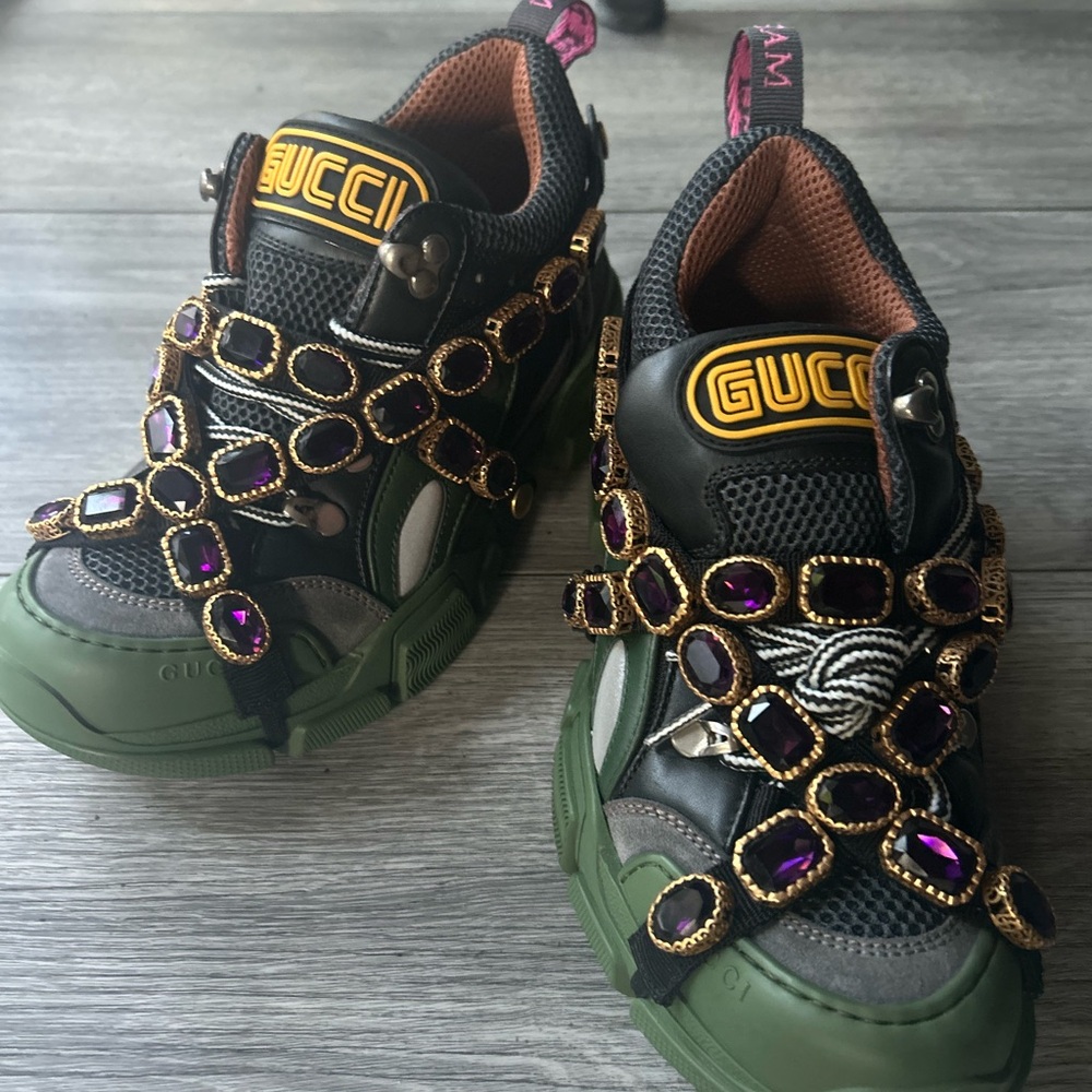 Gucci Flashtrek sneakers Great condition, only worn once, retailed 1900.00